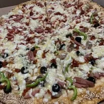 Pizza especial de Rodos Pizza