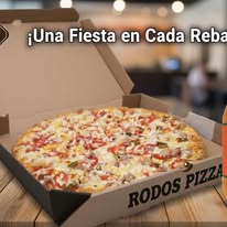 Pizza con ingredientes